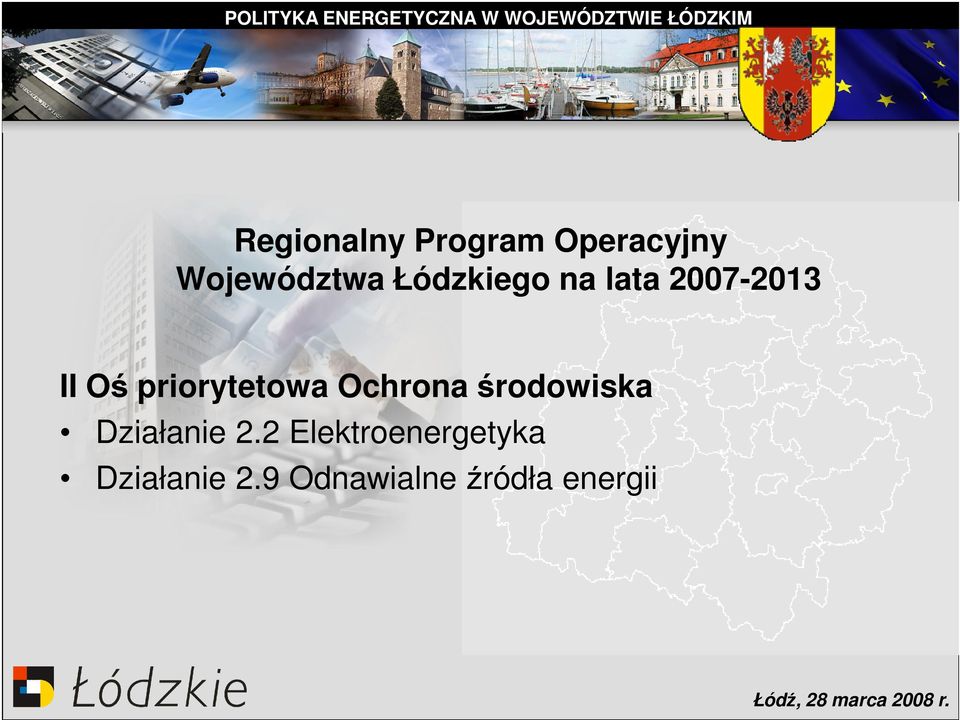 priorytetowa Ochrona środowiska Działanie 2.