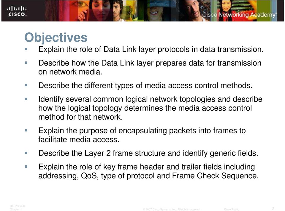 Identify several common logical network topologies and describe how the logical topology determines the media access control method for that network.