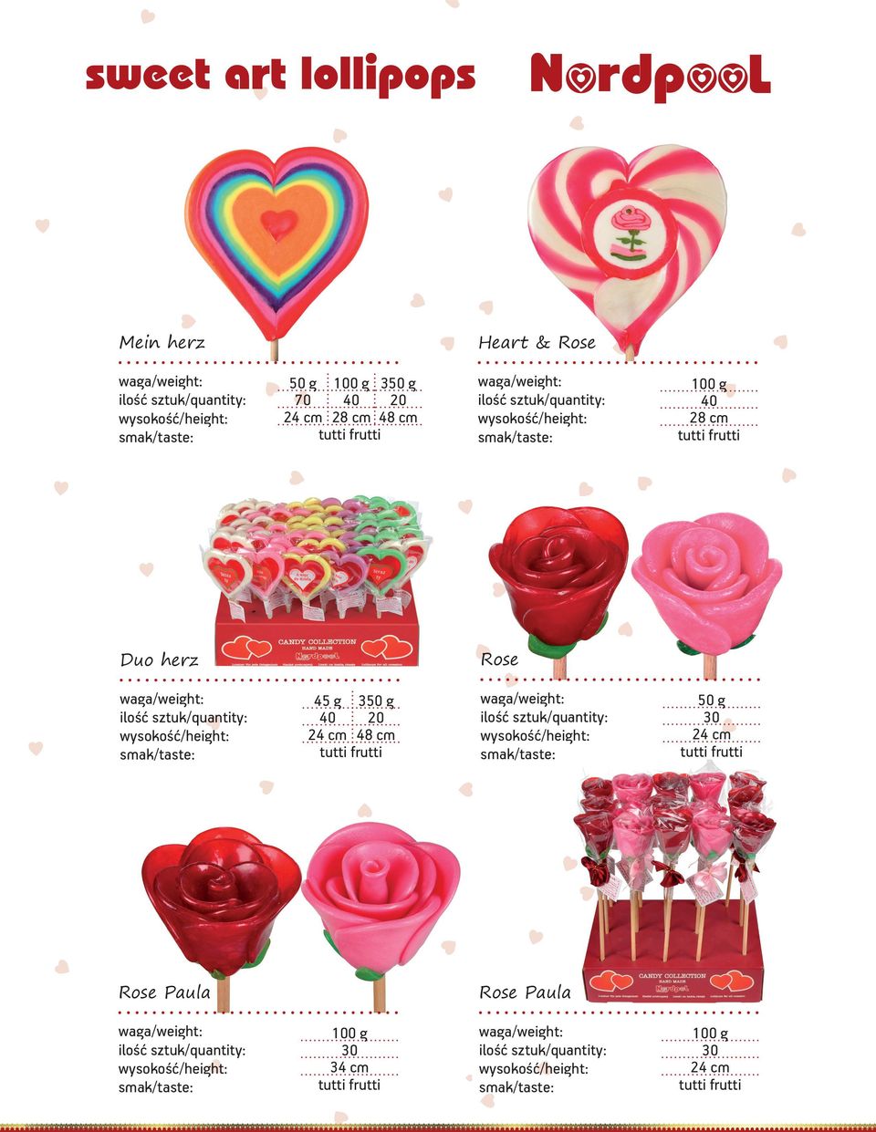 Paula 100 g 28 cm Rose Duo