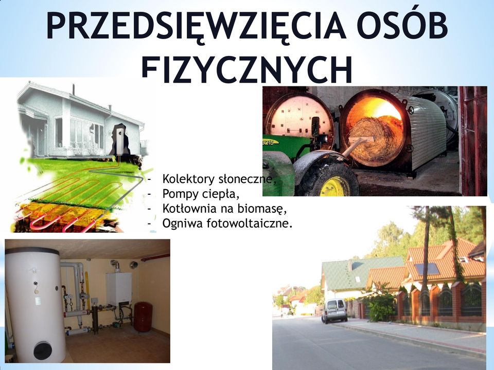 słoneczne, - Pompy ciepła, -