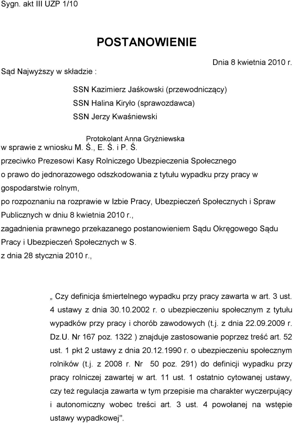 , E. Ś.