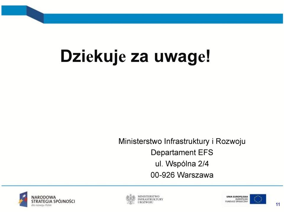 Infrastruktury i Rozwoju