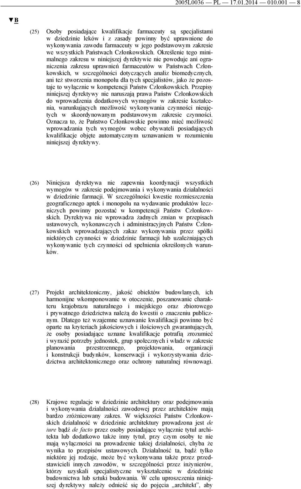 Państwach Członkowskich.