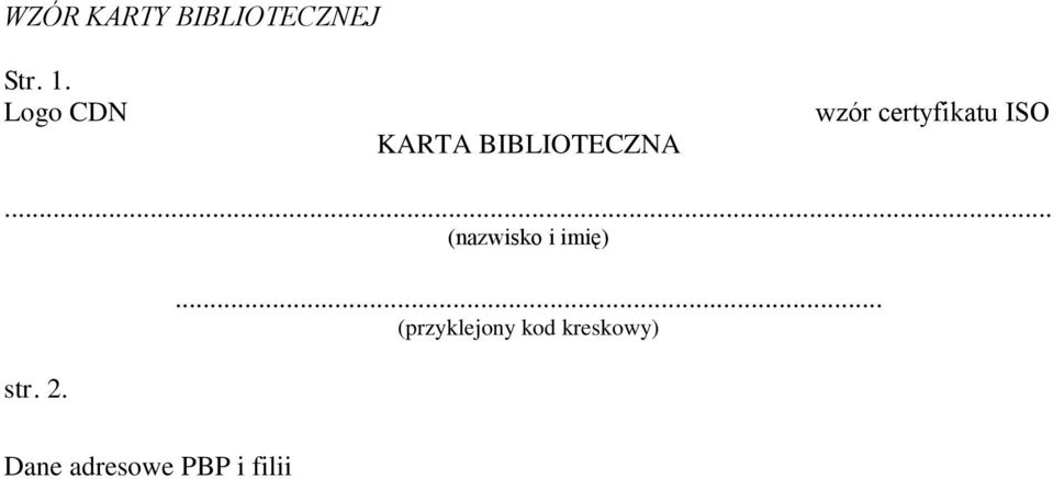 certyfikatu ISO (nazwisko i imię) str. 2.