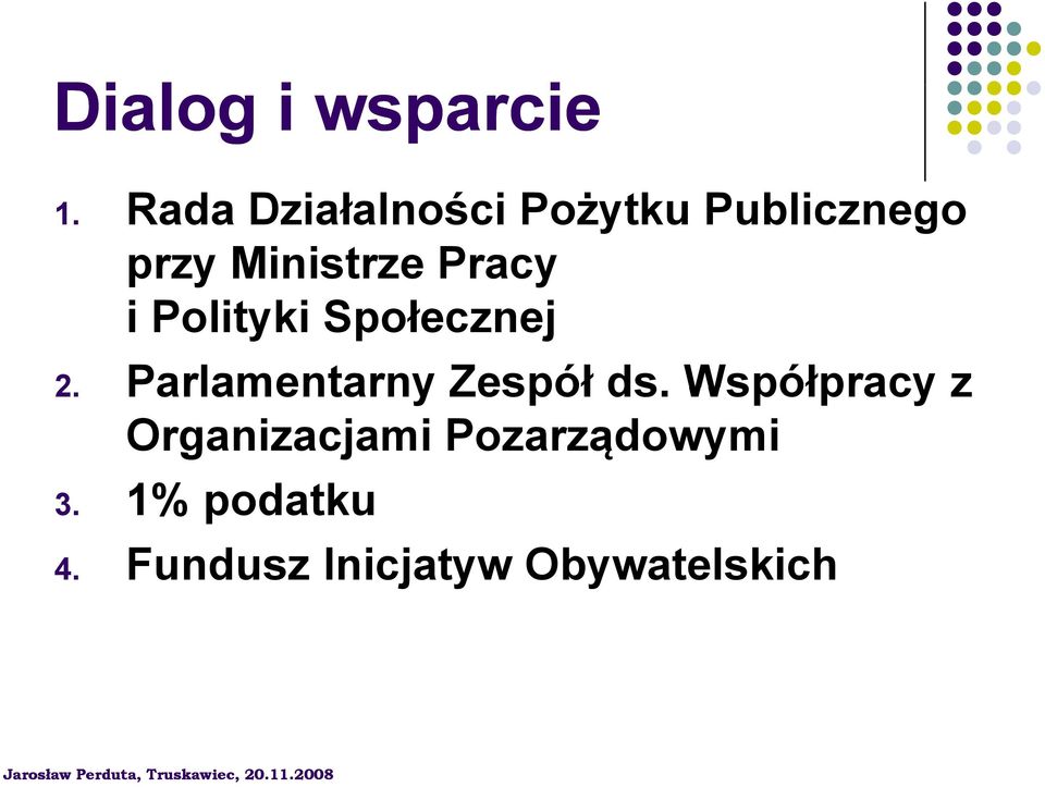 Pracy i Polityki Społecznej 2. Parlamentarny Zespół ds.