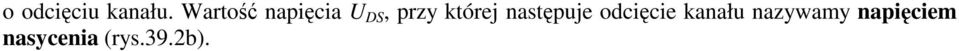 której nastpuje odcicie