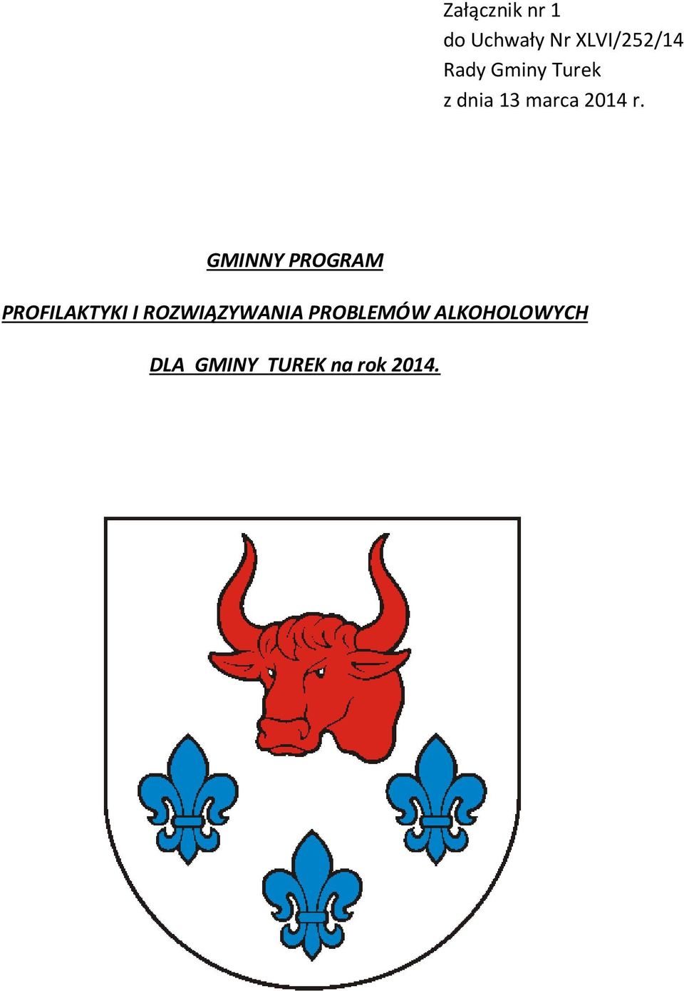 GMINNY PROGRAM PROFILAKTYKI I ROZWIĄZYWANIA