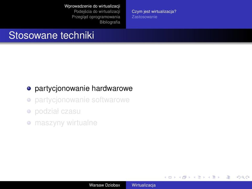 partycjonowanie hardwarowe