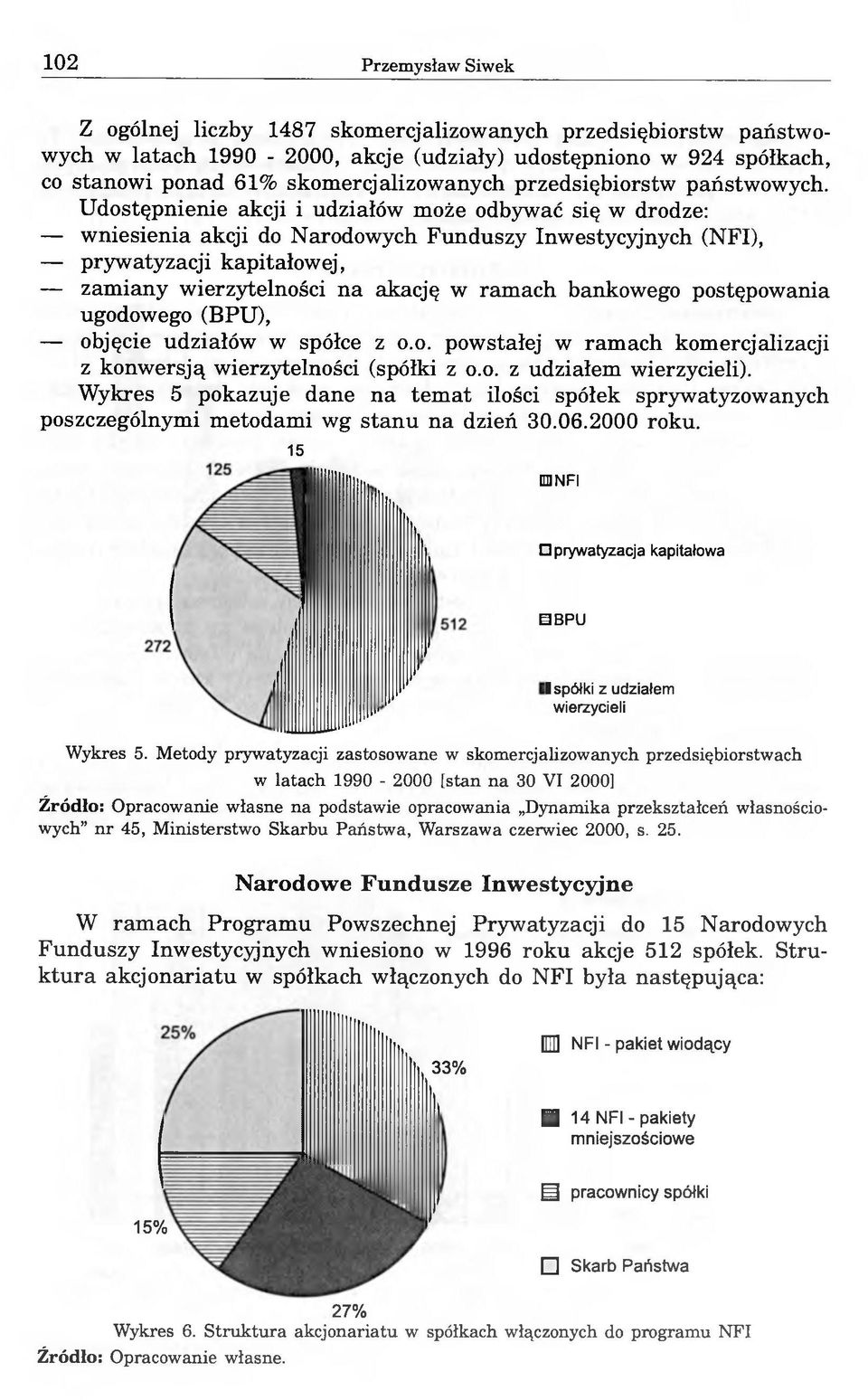 Udostępnienie akcji i udziałów może odbywać się w drodze: wniesienia akcji do Narodowych Funduszy Inwestycyjnych (NFI), prywatyzacji kapitałowej, zamiany wierzytelności na akację w ramach bankowego