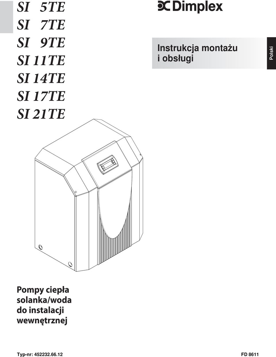 Polski Pompy ciepła solanka/woda do