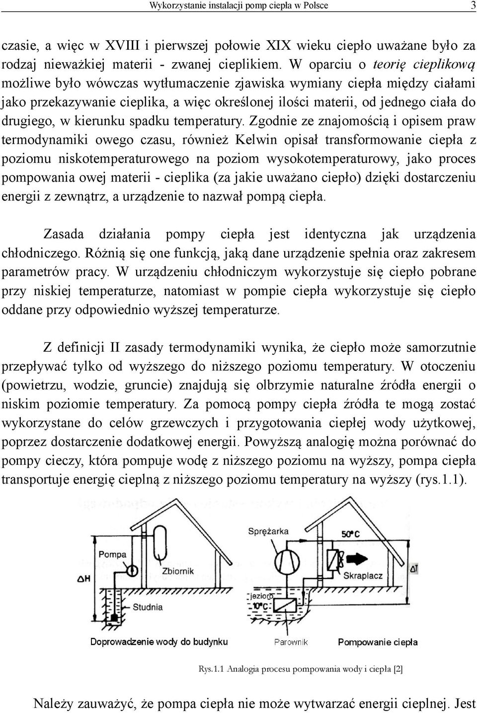kierunku spadku temperatury.