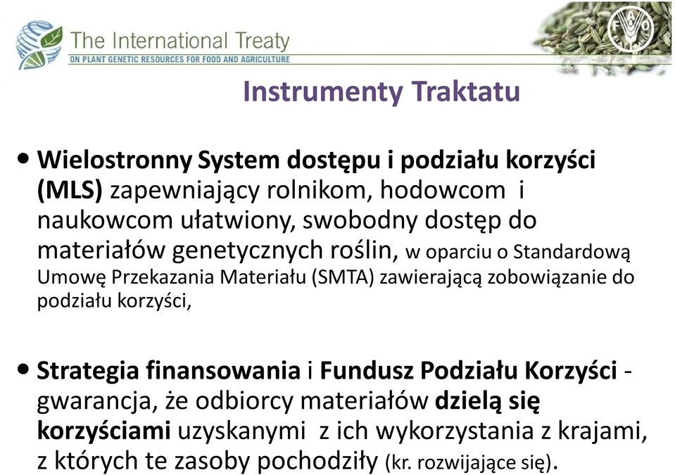 zawierającą zobowiązanie do podziału korzyści, Strategia finansowania i Fundusz Podziału Korzyści - gwarancja, że odbiorcy