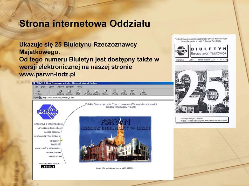 Od tego numeru Biuletyn jest dostępny także w
