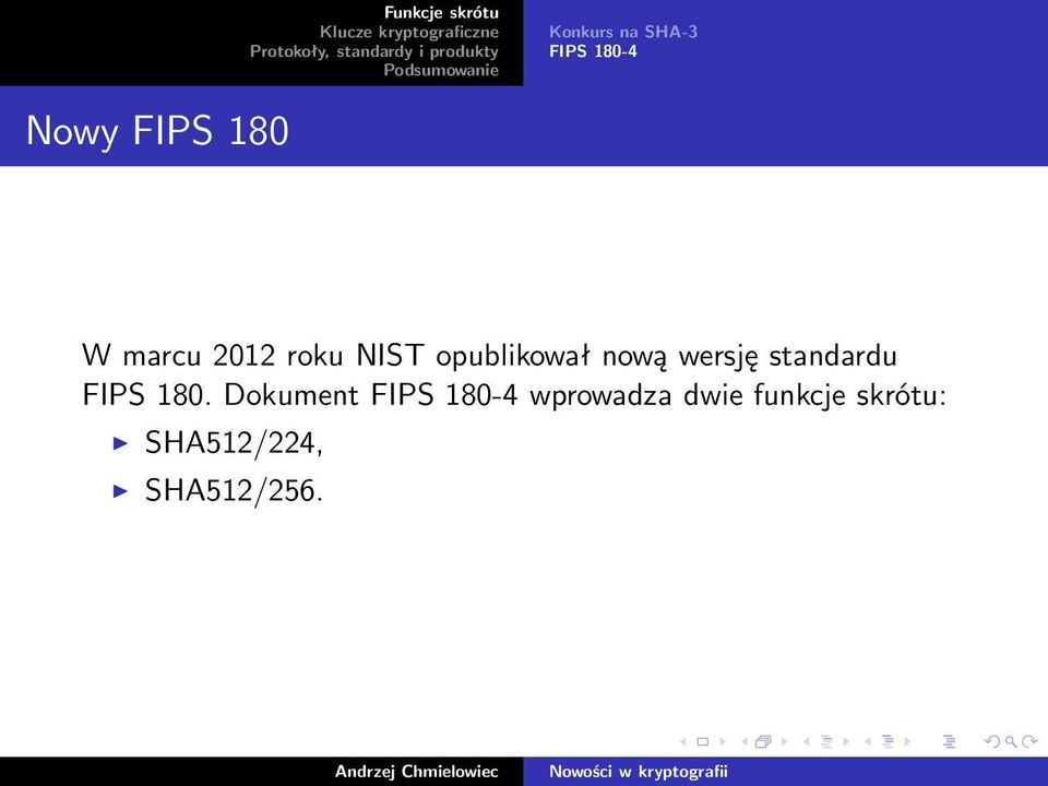 standardu FIPS 180.