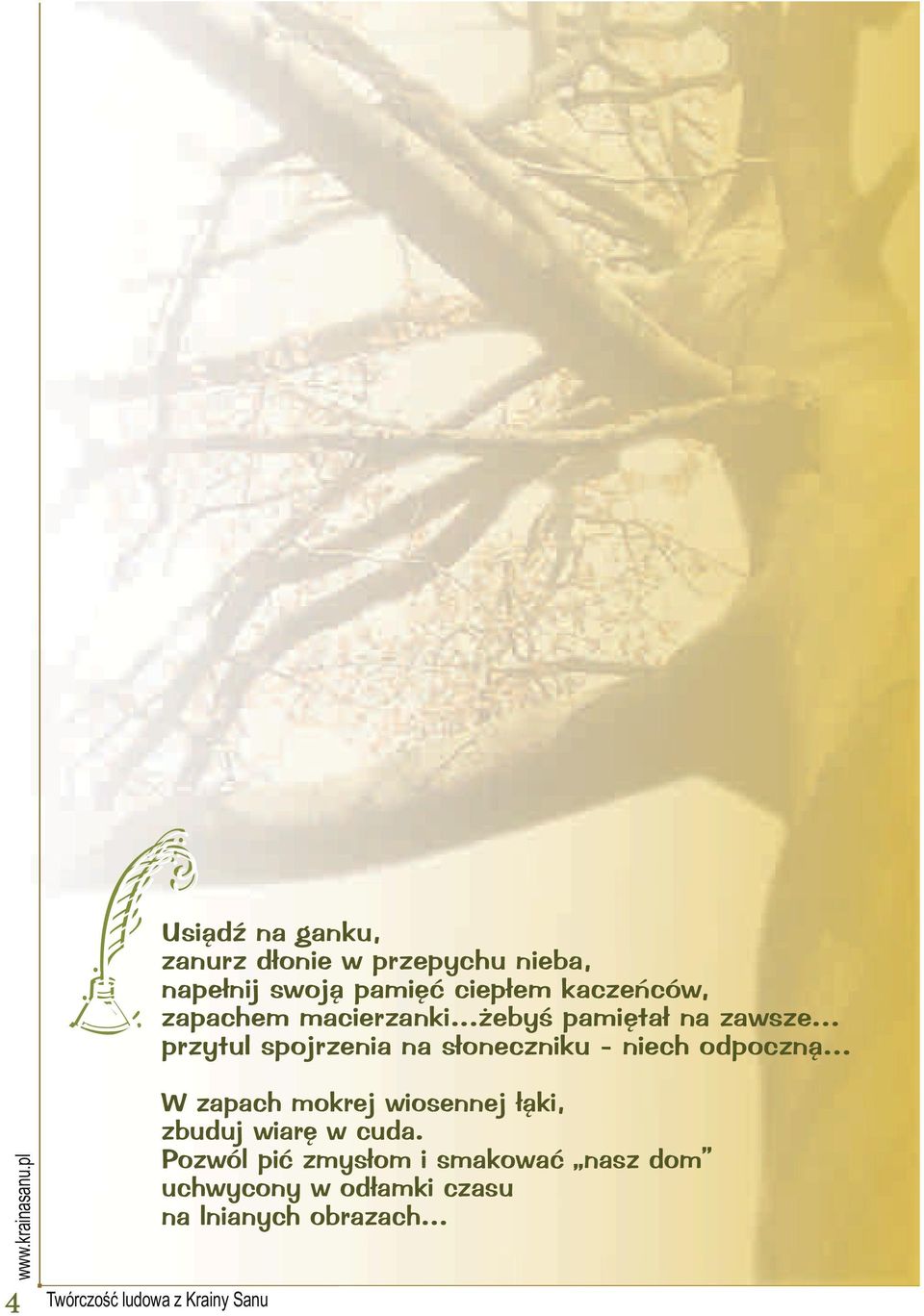 .. przytul spojrzenia na słoneczniku - niech odpoczną.