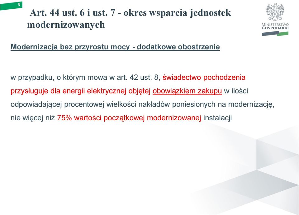 w przypadku, o którym mowa w art. 42 ust.