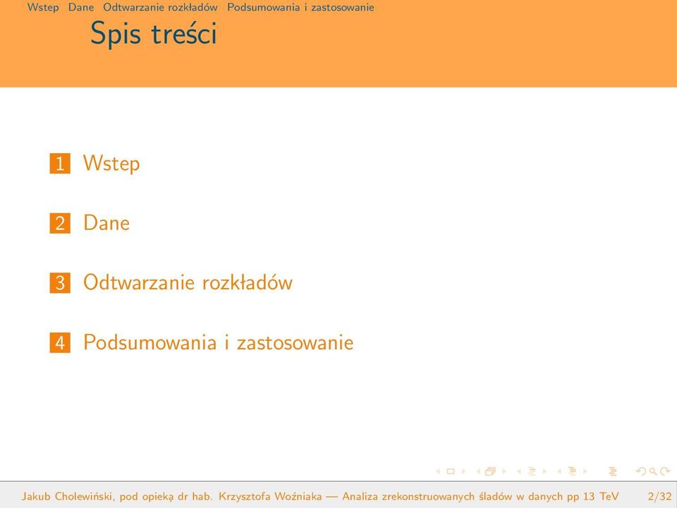 Cholewiński, pod opiek a dr hab.