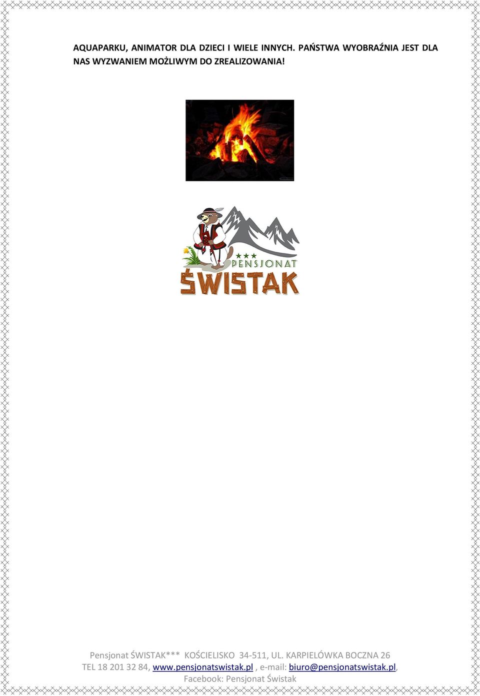PAŃSTWA WYOBRAŹNIA JEST DLA