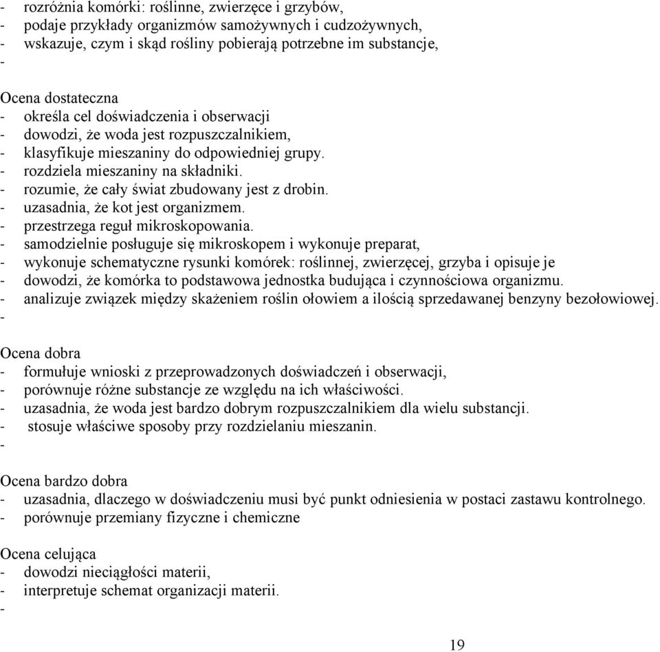 uzasadnia, że kot jest organizmem. przestrzega reguł mikroskopowania.