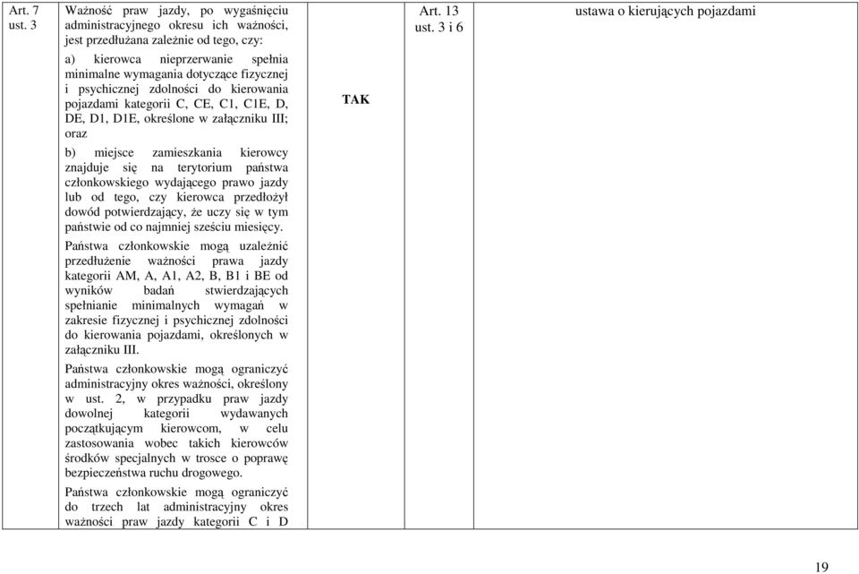 oraz b) miejsce zamieszkania kierowcy znajduje się na terytorium państwa członkowskiego wydającego prawo jazdy lub od tego, czy kierowca przedłożył dowód potwierdzający, że uczy się w tym państwie od