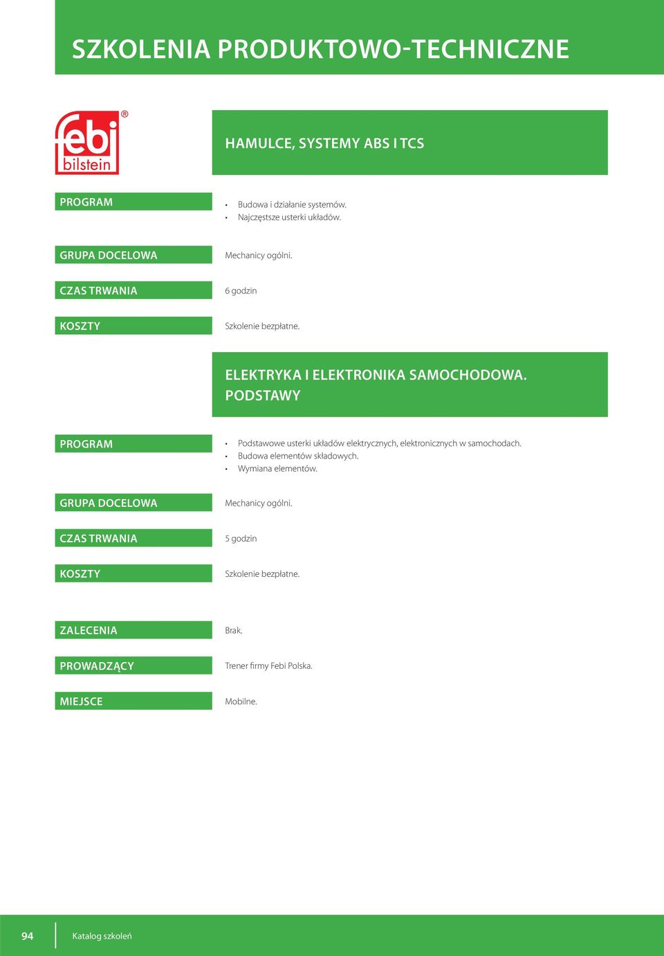 PODSTAWY Podstawowe usterki układów elektrycznych, elektronicznych w samochodach.