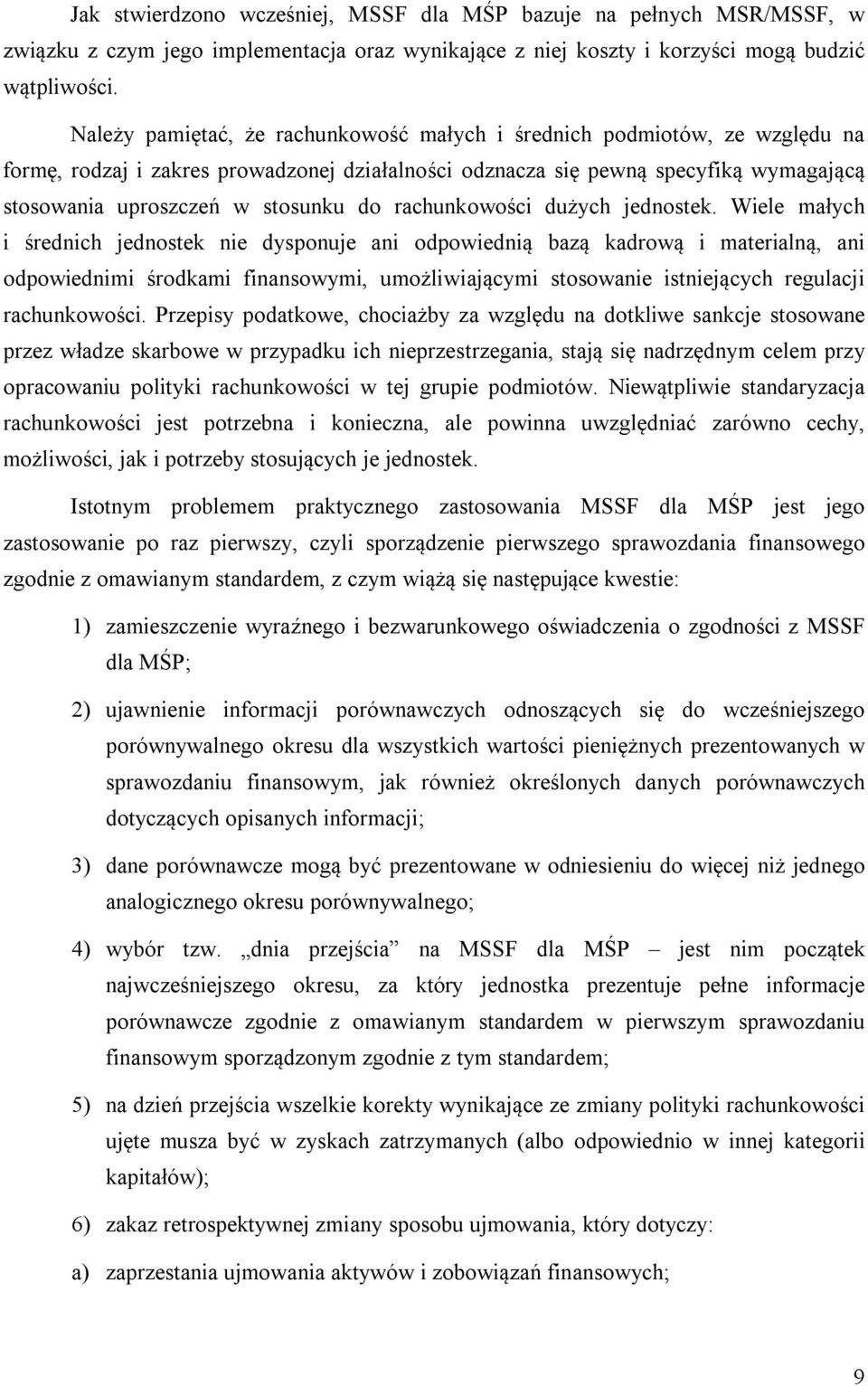 rachunkowości dużych jednostek.