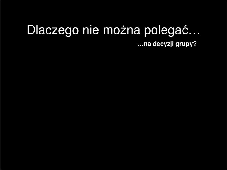 polegać na