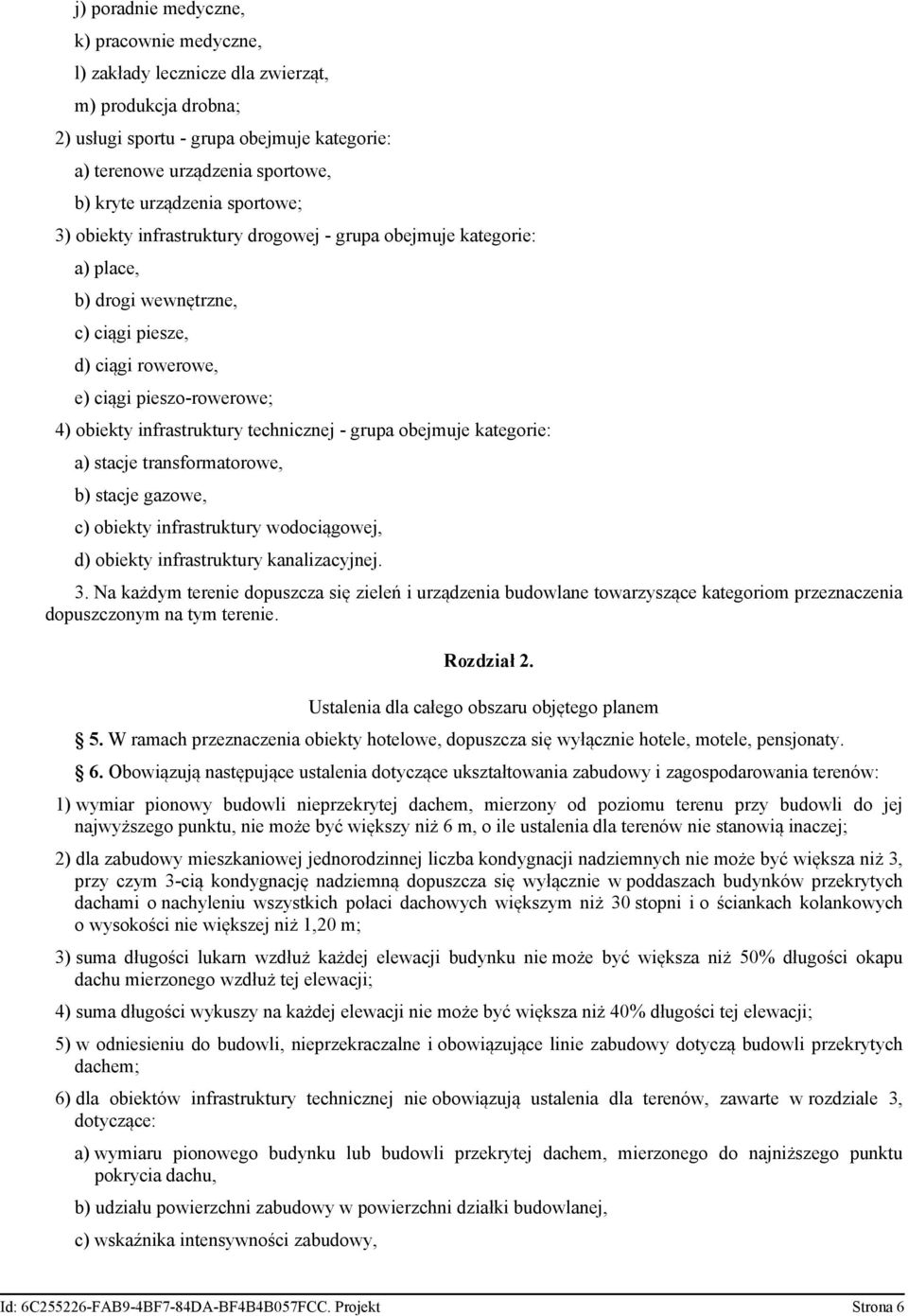 Rozdzł Usln dl ło oszru ojęo pln W r przznzn oy olo, dopuszz sę yłązn ol, ol, pnsjony Ooązują nępują usln doyzą uszłon zudoy zospodron rnó: ) yr ponoy udol nprzryj d, rzony od pozou rnu przy udol do