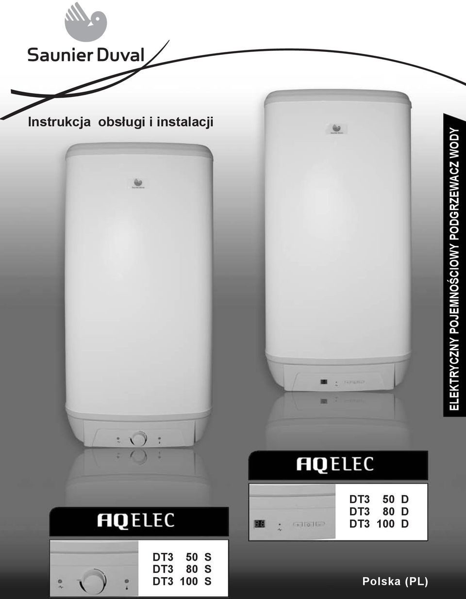 PODGRZEWACZ WODY DT3 50 D DT3 80 D