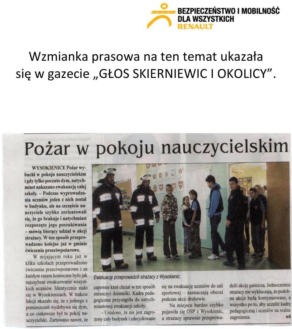 się w gazecie GŁOS