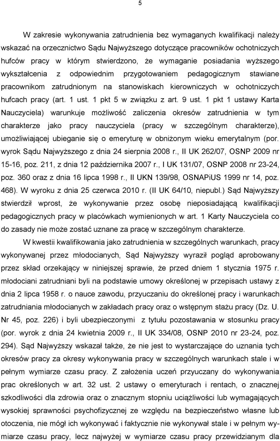 1 pkt 5 w związku z art. 9 ust.