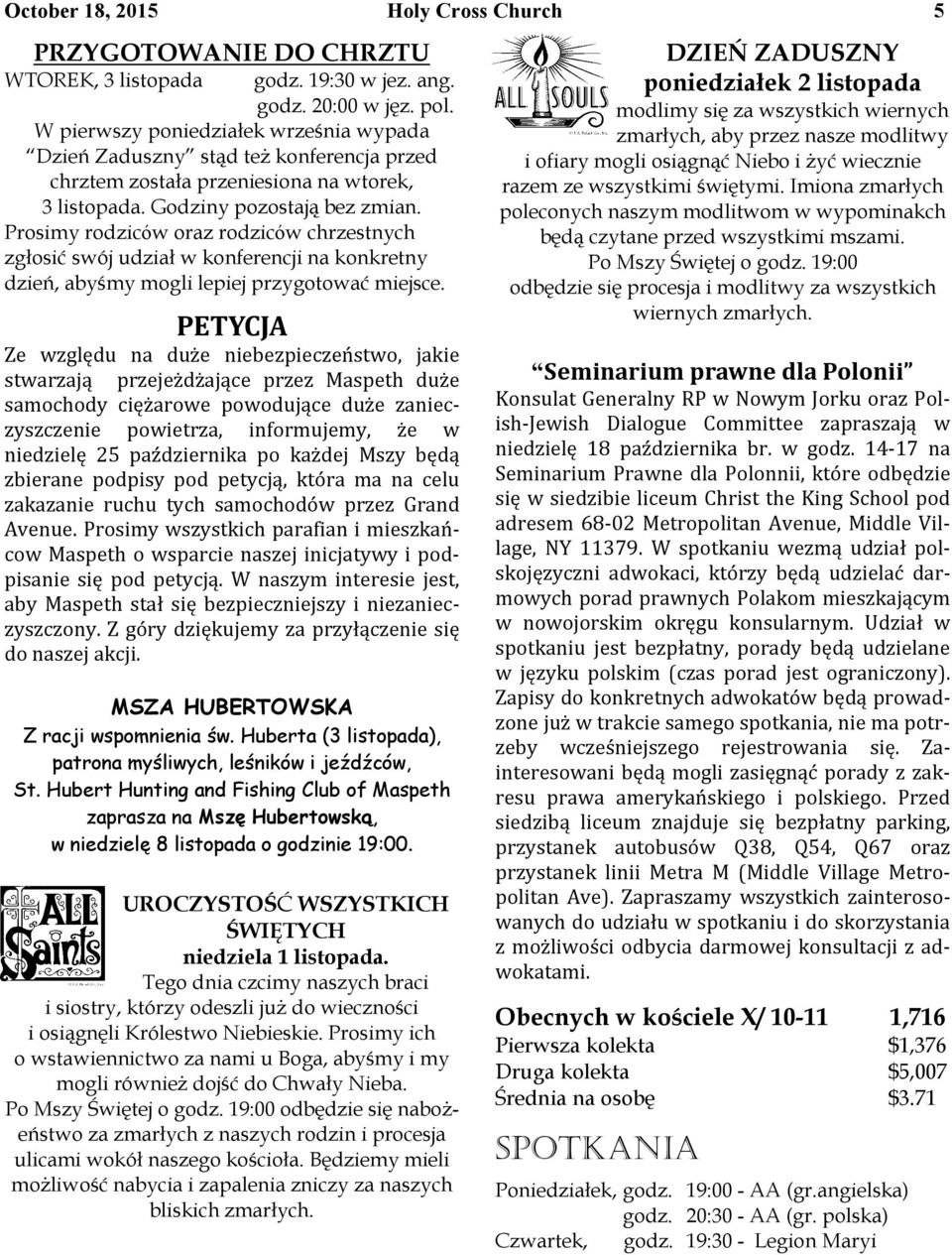 Prosimy rodzicόw oraz rodzicόw chrzestnych zgłosić swój udział w konferencji na konkretny dzień, abyśmy mogli lepiej przygotować miejsce.