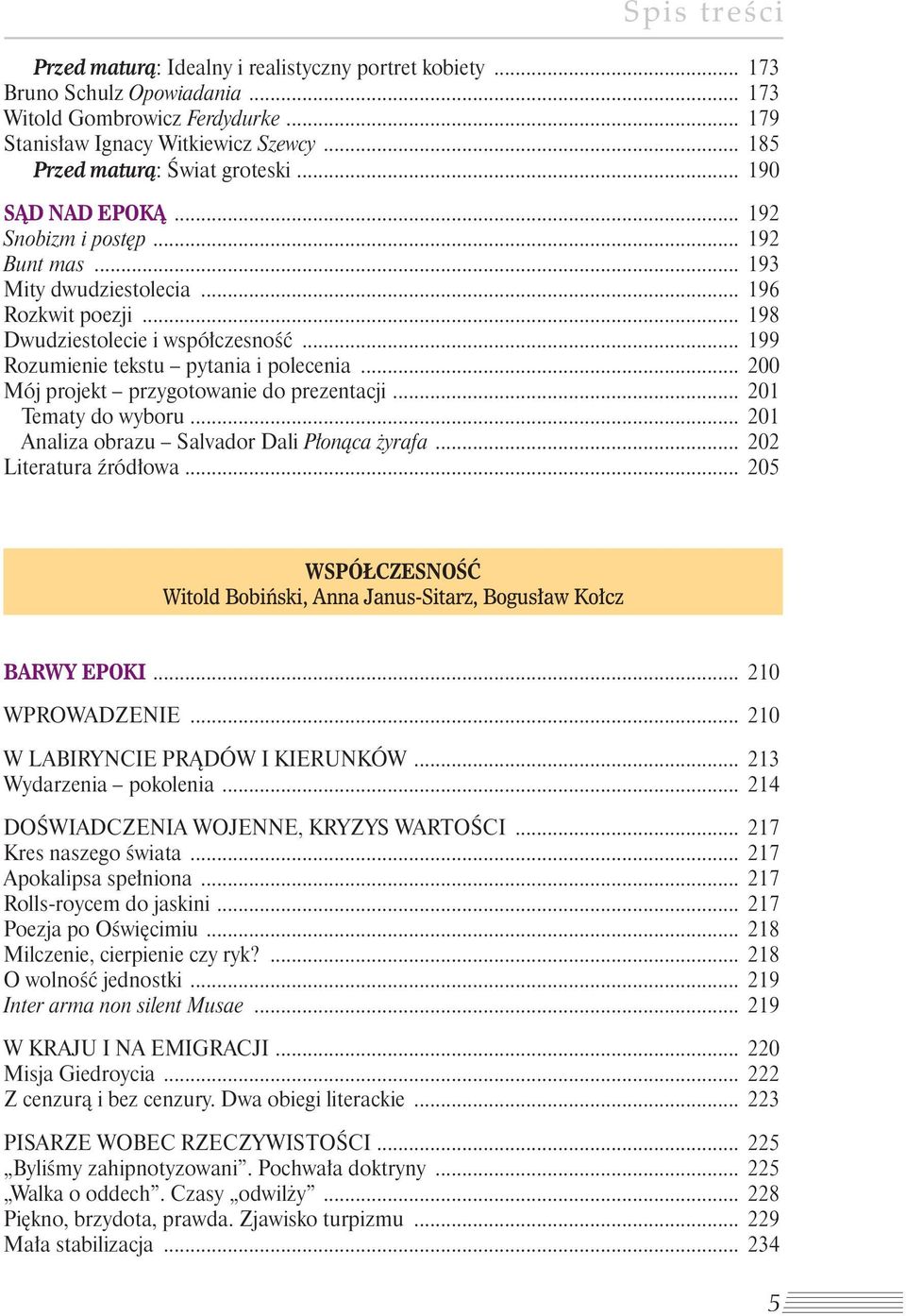 .. 200 Mój projekt przygotowanie do prezentacji... 201 Tematy do wyboru... 201 Analiza obrazu Salvador Dali Płonąca żyrafa... 202 Literatura źródłowa.