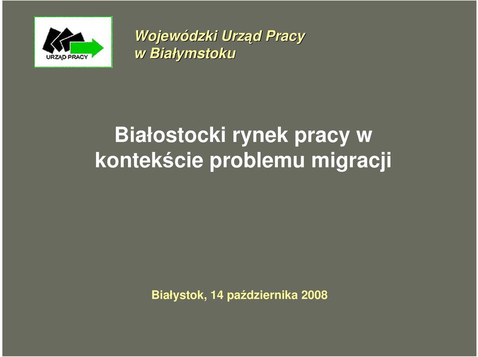 pracy w kontekście problemu