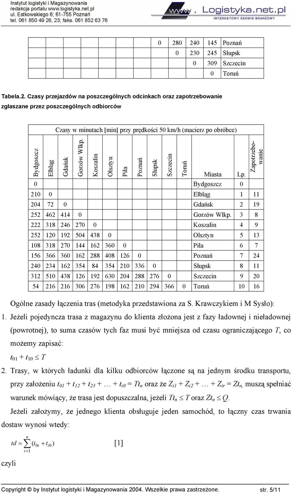 0 Bydgoszcz 0 20 0 Elbląg Słupsk Szczecin Toruń Zapotrzebowanie 204 72 0 Gdańsk 2 9 252 462 44 0 Gorzów Wlkp.