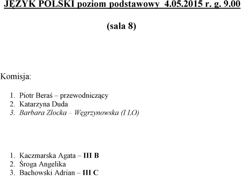 Katarzyna Duda 3.