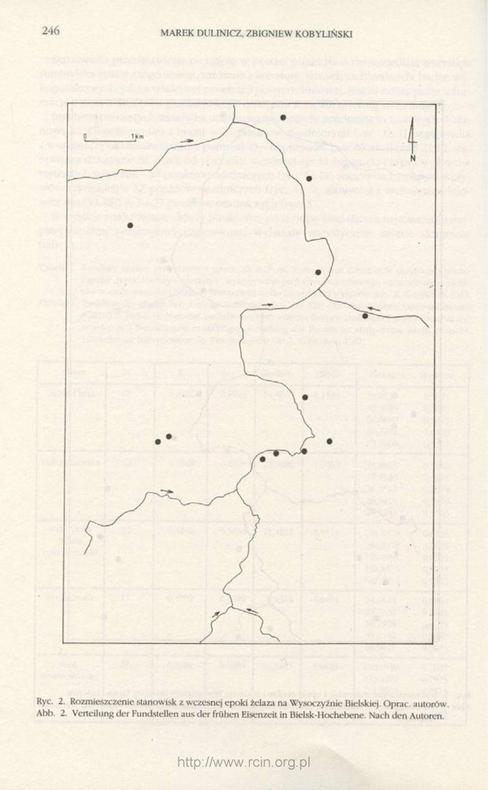 Wysoczyźnie Bielskiej. Oprac. autorów. Abb. 2.