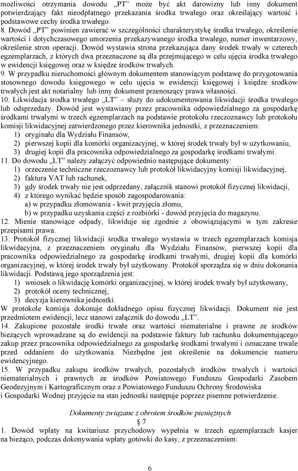 operacji.