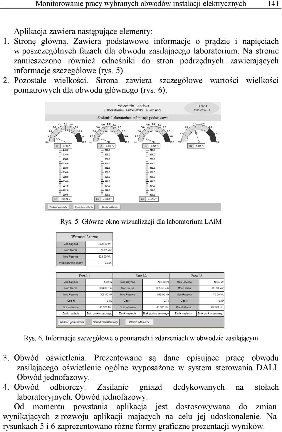 Na stronie zamieszczono również odnośniki do stron podrzędnych zawierających informacje szczegółowe (rys. 5). 2. Pozostałe wielkości.