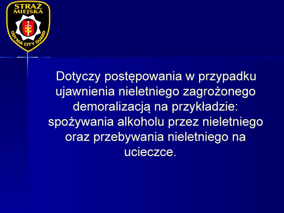 przykładzie: spożywania alkoholu przez