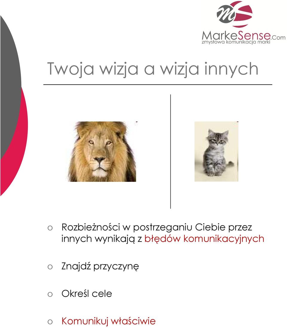 wynikają z błędów komunikacyjnych