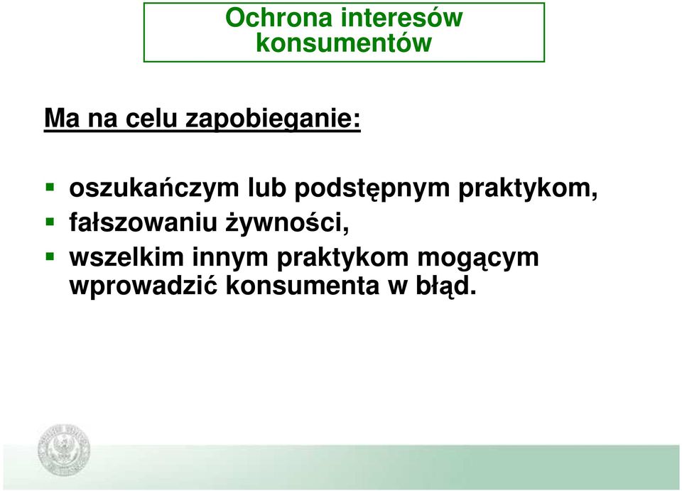 praktykom, fałszowaniu żywności, wszelkim