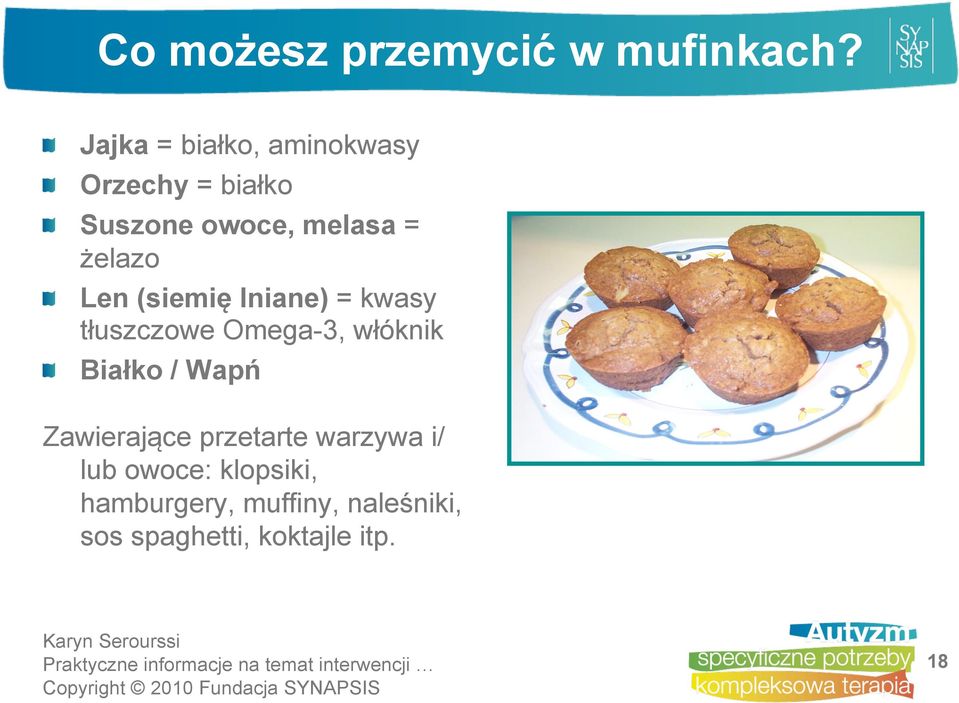 żelazo Len (siemię lniane) = kwasy tłuszczowe Omega-3, włóknik Białko /