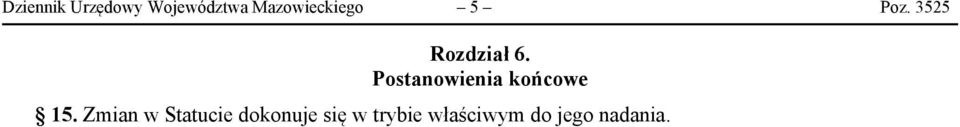 Postanowienia końcowe 15.