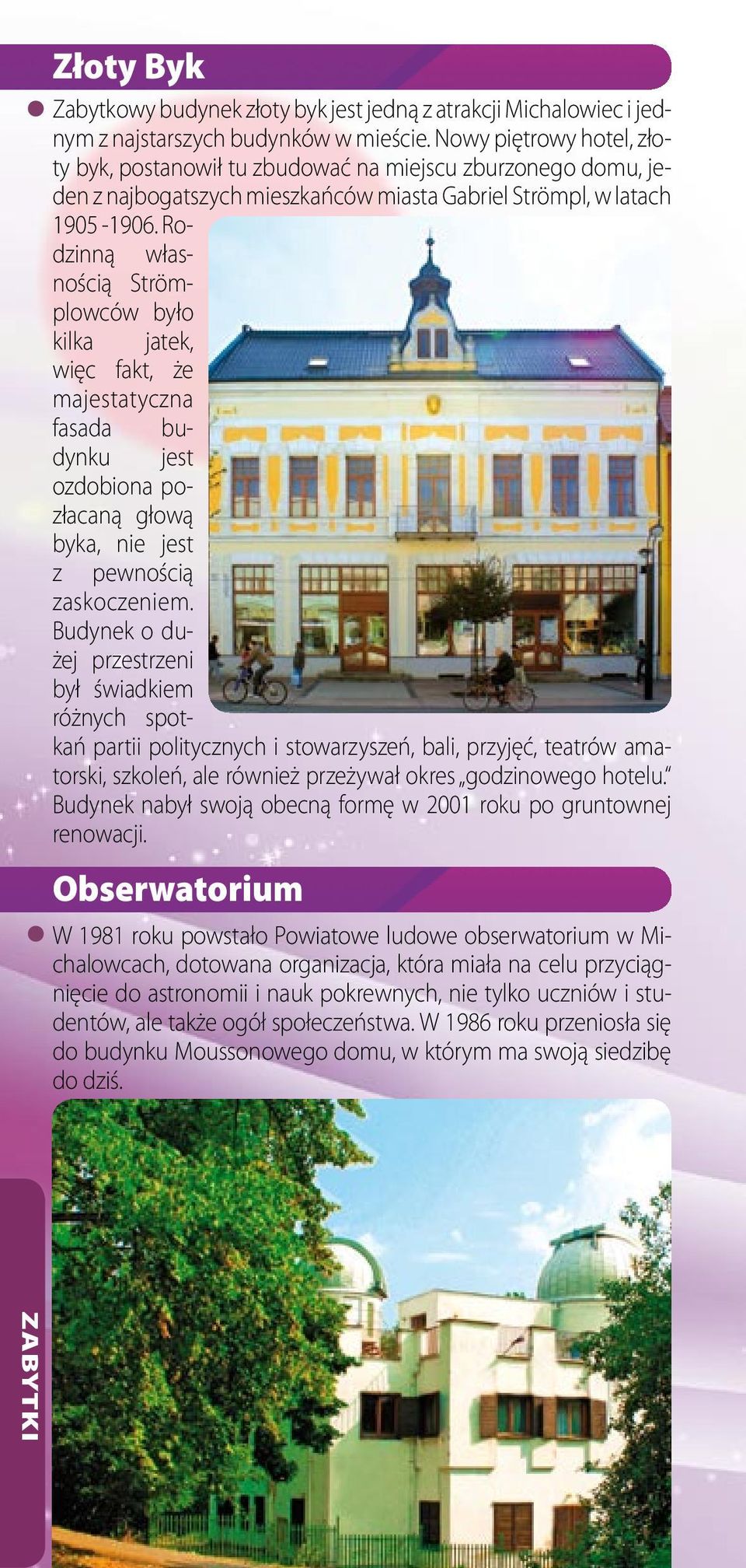Rodzinną własnością Strömplowców było kilka jatek, więc fakt, że majestatyczna fasada budynku jest ozdobiona pozłacaną głową byka, nie jest z pewnością zaskoczeniem.