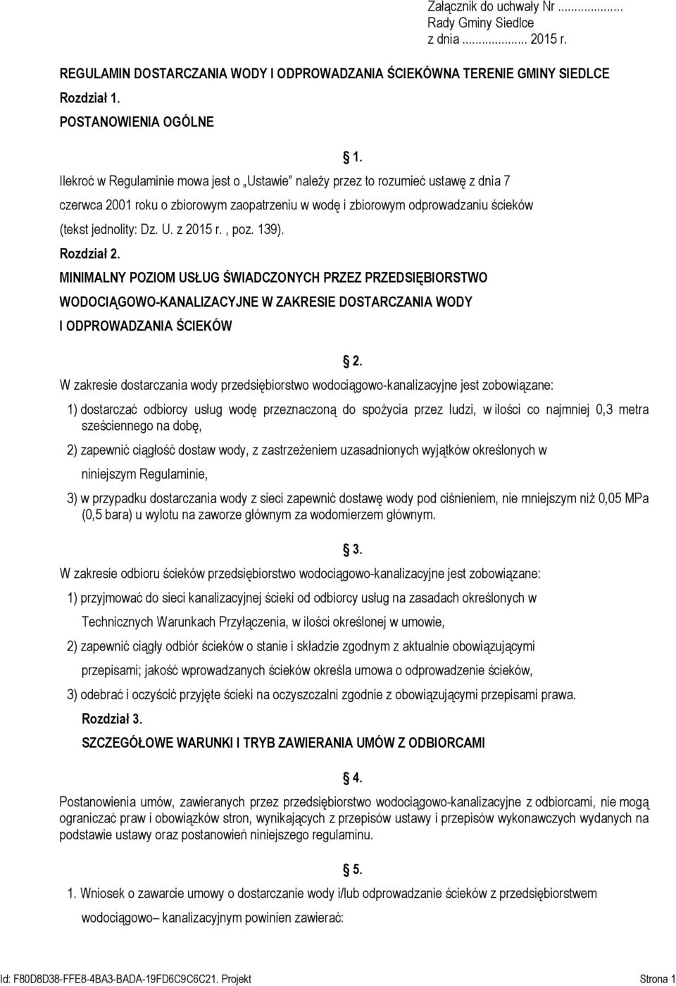 jednolity: Dz. U. z 2015 r., poz. 139). Rozdział 2.