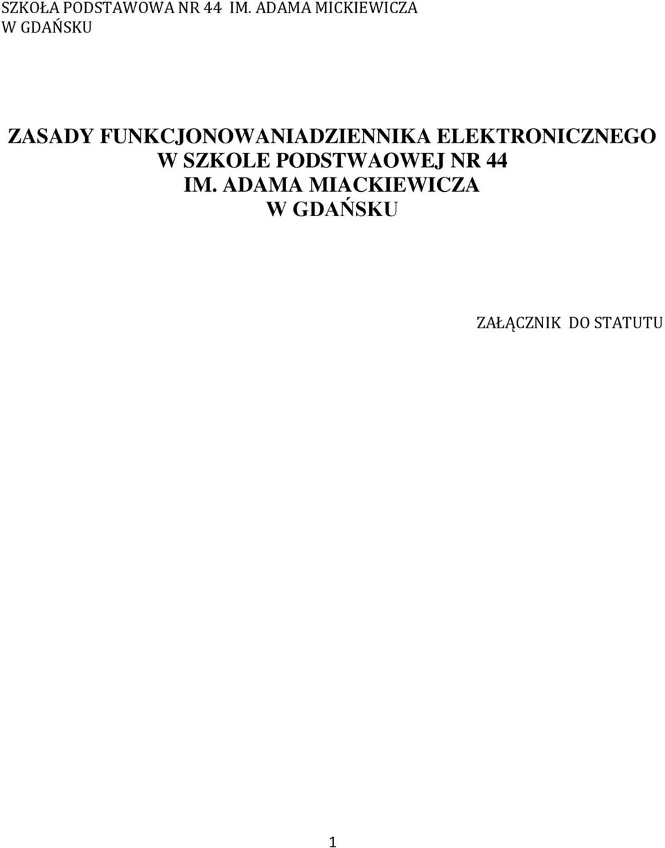 FUNKCJONOWANIADZIENNIKA ELEKTRONICZNEGO W