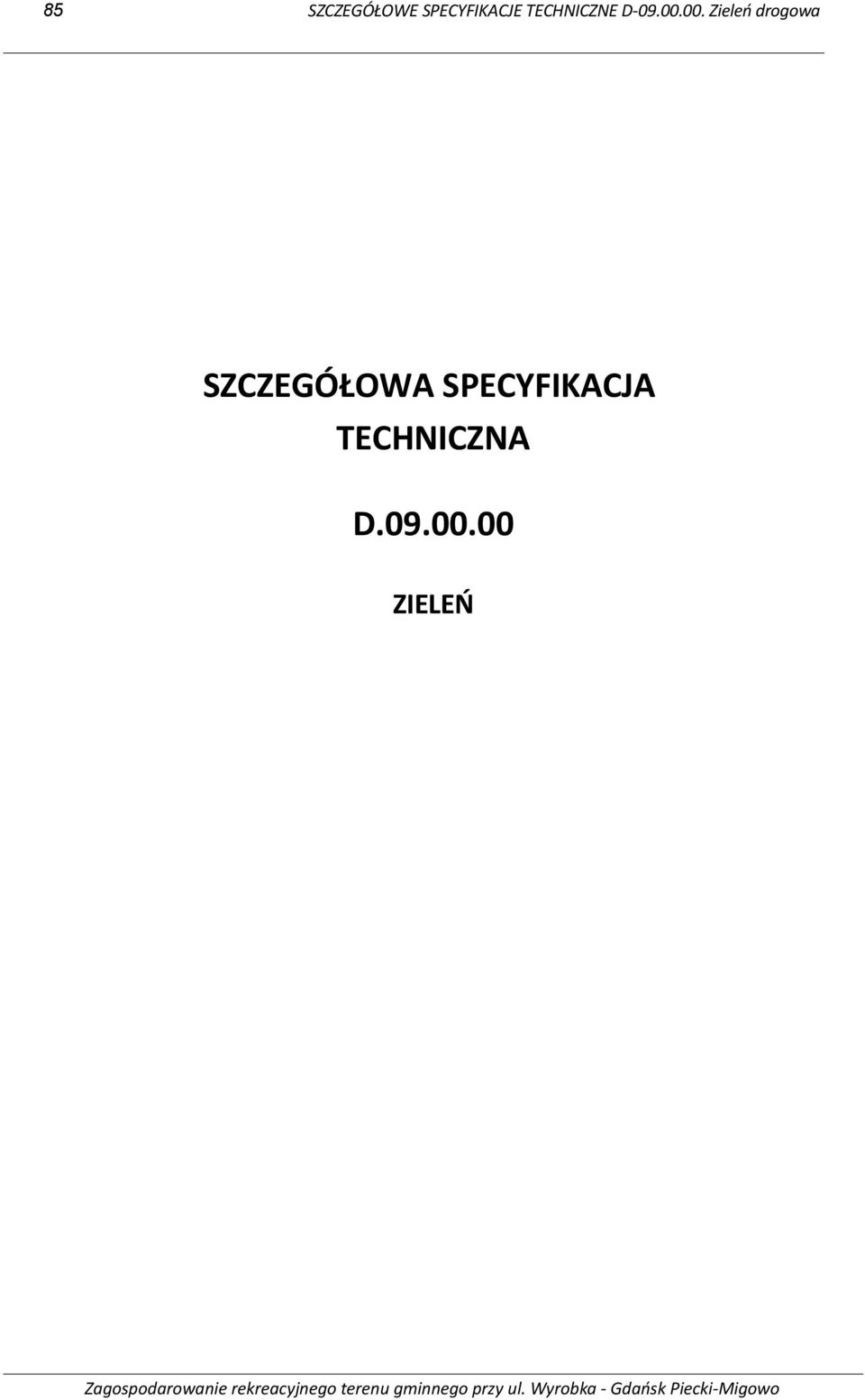 00. Zieleń drogowa