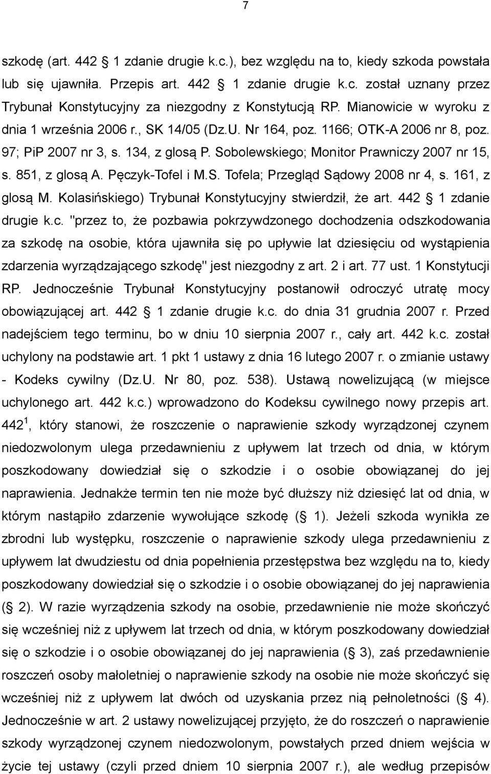 851, z glosą A. Pęcz