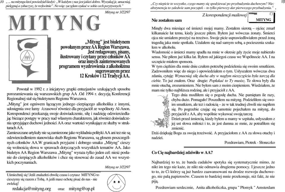 czego się spodziewać, spotykając się z kimś w aa